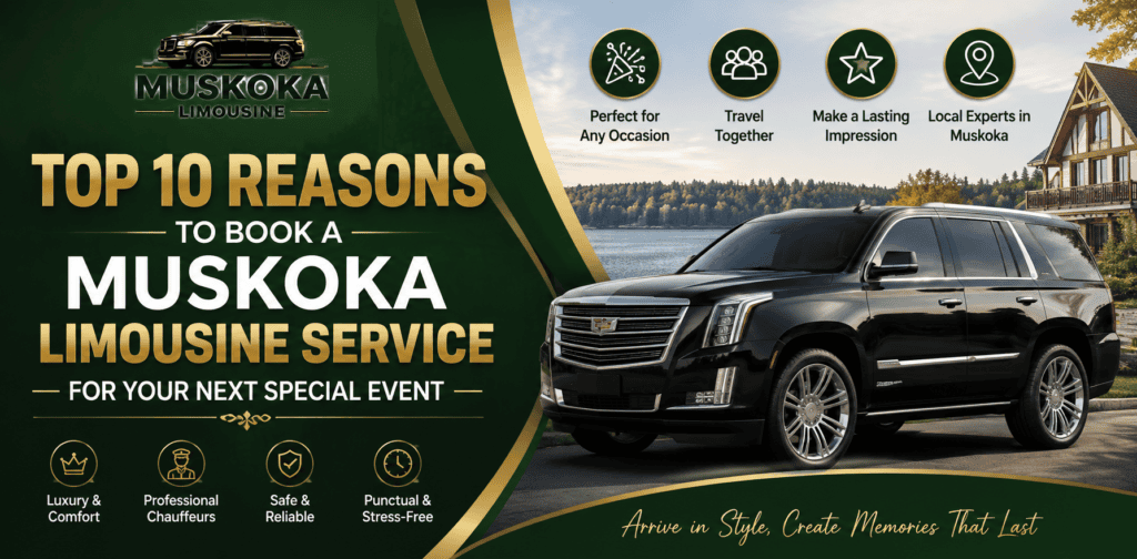 Top 10 Reasons to Book a Muskoka Limousine Service for Your Next Special Event